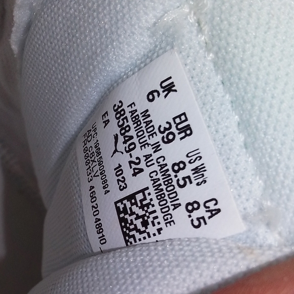 ,💌💌Women's carnia 2.0 pumas 8.5 white rose quartz - Picture 5 of 6